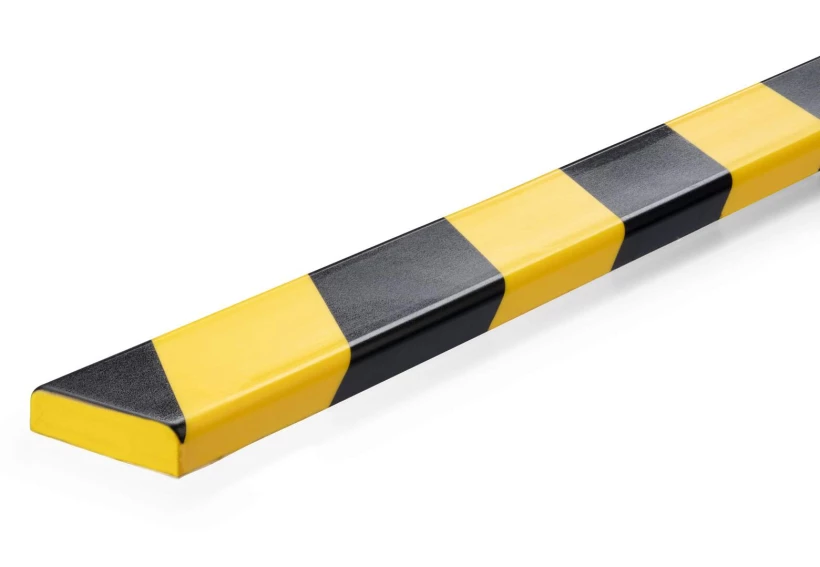 Profil ochronny ostrzegawczy Durable S11, ochrona powierzchni, powierzchnia kleju 40mm, 1m, żółto-czarny